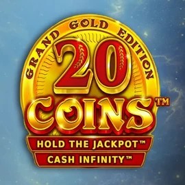 20 Coins Grand Gold Edition logo by Wazdan Scored Casino
