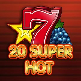 20 Super Hot online game logo by Amusnet Interactive on scored-casino.eu.com