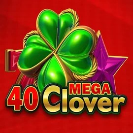 40 Mega Clover game by Amusnet Interactive – logo hosted on Scored Casino