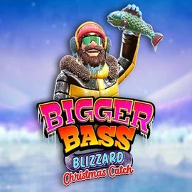 Bigger Bass Blizzard Christmas Catch slot logo by Pragmatic Play at Scored Casino