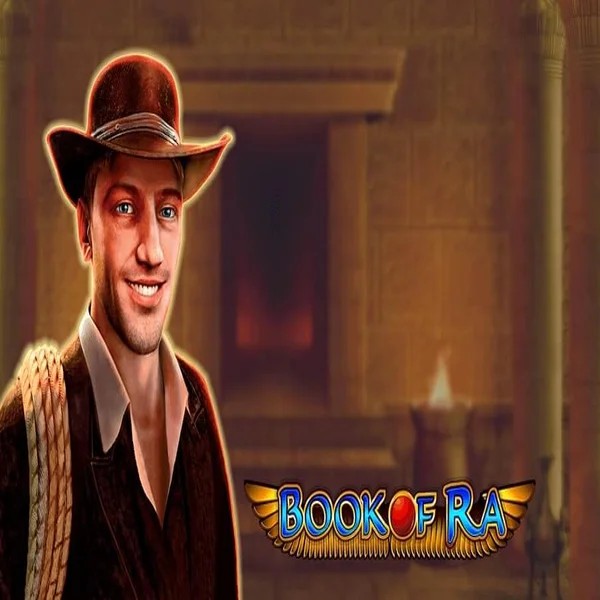 Book of Ra logo by Greentube at Scored Casino