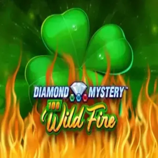 Diamond Mystery 100 Wild Fire slot logo by Greentube at Scored Casino