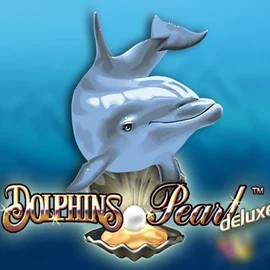Dolphins Pearl Deluxe logo by Novomatic Scored Casino