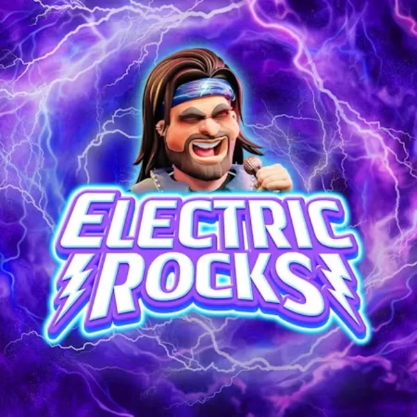 Electric Rocks slot visual from Inspired Gaming available on scored-casino.eu.com