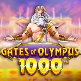 Gates of Olympus 1000 casino game by Pragmatic Play – featured logo at Scored Casino