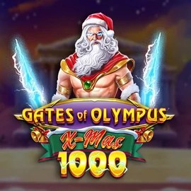 Official Slots logo: Gates of Olympus Xmas 1000 by Pragmatic Play at Scored Casino