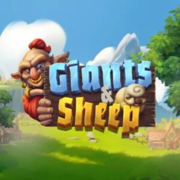 Giants and Sheep online game logo by Relax Gaming on scored-casino.eu.com