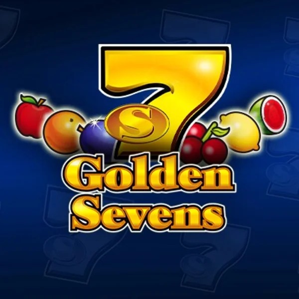Golden Sevens slot logo by Greentube at Scored Casino