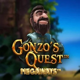 Gonzo's Quest Megaways online game logo by Red Tiger Gaming on scored-casino.eu.com