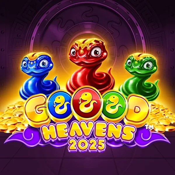 Goood Heavens logo by Rarestone Gaming at Scored Casino