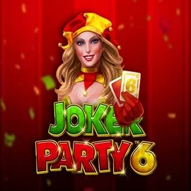 Joker Party 6 slot visual from Greentube available on scored-casino.eu.com