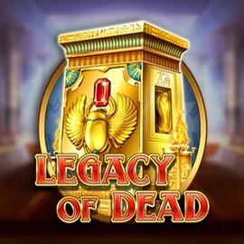 Legacy of Dead casino game by Play'n GO – featured logo at Scored Casino