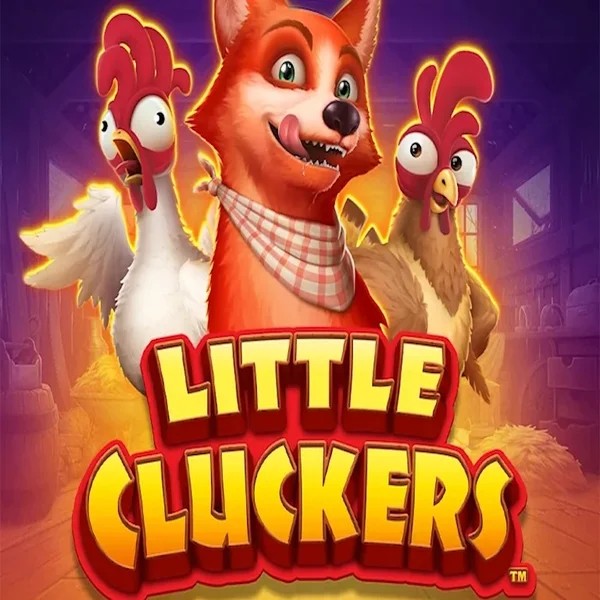 Little Cluckers slot logo by Greentube at Scored Casino