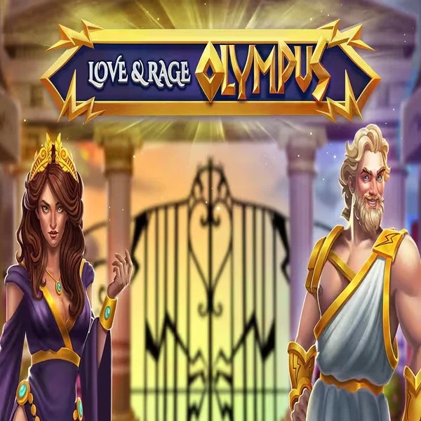 Love and Rage Olympus logo – Slots by Greentube at Scored Casino