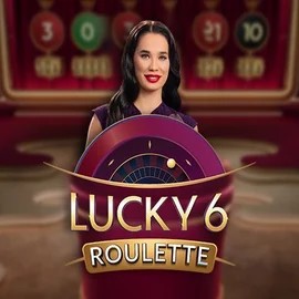 Lucky 6 Roulette logo by Pragmatic Play at Scored Casino