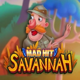 Try Mad Hit Savannah slot by RubyPlay on scored-casino.eu.com – logo image