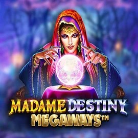 Slots logo of Madame Destiny Megaways from Pragmatic Play at Scored Casino