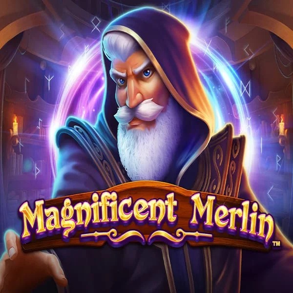 Official Slots logo: Magnificent Merlin by Greentube at Scored Casino