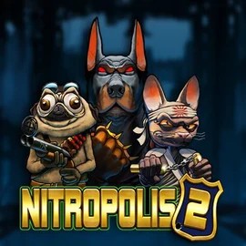 Nitropolis 2 slot logo by ELK Studios at Scored Casino