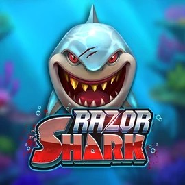 Official Slots logo: Razor Shark by Push Gaming at Scored Casino