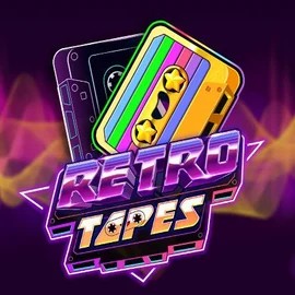 Retro Tapes logo by Push Gaming at Scored Casino