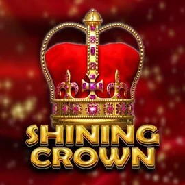 Shining Crown slot logo by Amusnet Interactive at Scored Casino