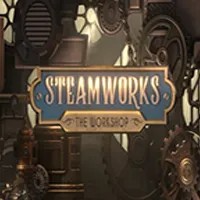 Enjoy Steamworks The Workshop by Peter & Sons – logo hosted on scored-casino.eu.com