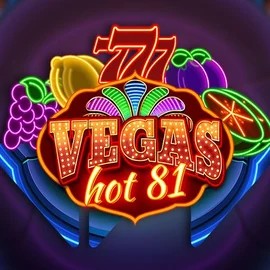 Vegas Hot 81 slot logo by Wazdan at Scored Casino