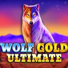Wolf Gold Ultimate online game logo by Pragmatic Play on scored-casino.eu.com