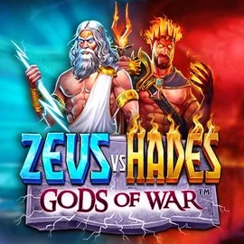 Slots logo of Zeus vs Hades: Gods of War from Pragmatic Play at Scored Casino
